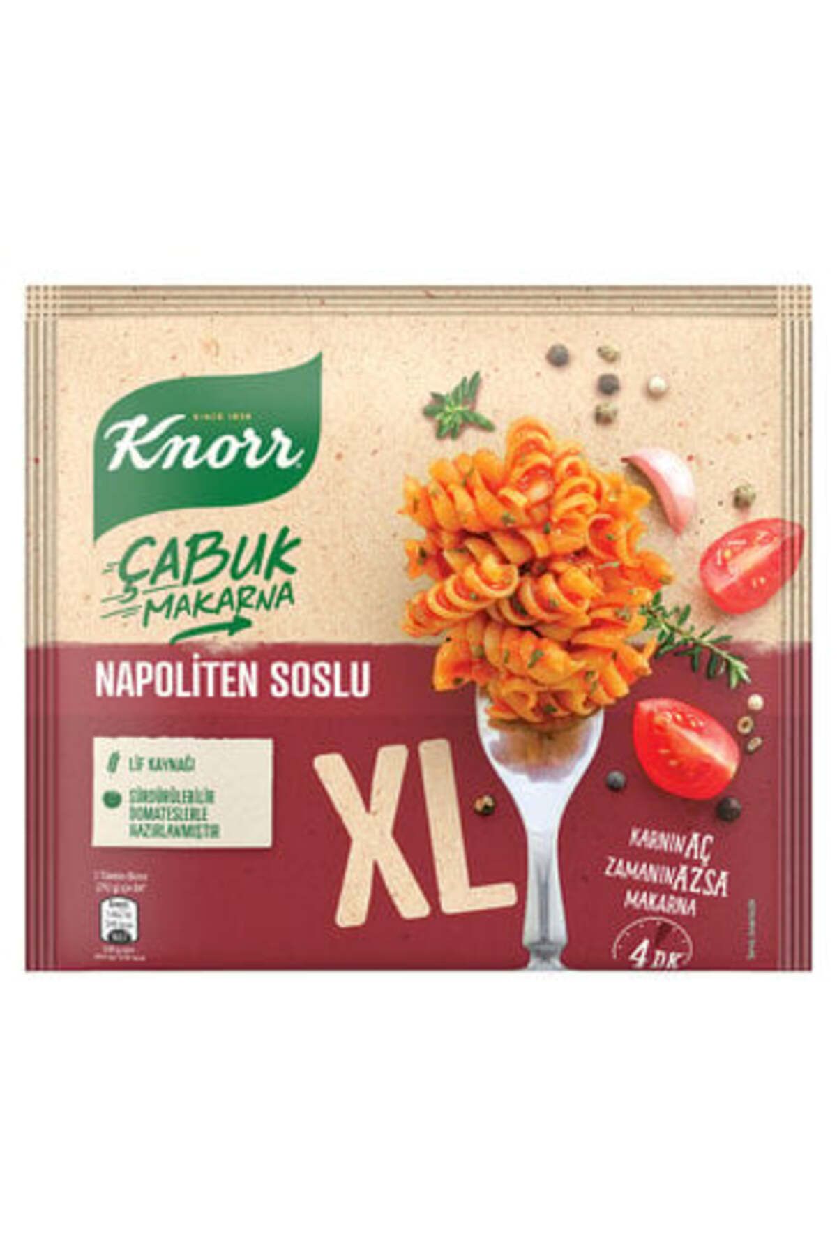 Knorr Çabuk Makarna XL Napoliten Soslu 92 G ( 2 ADET )