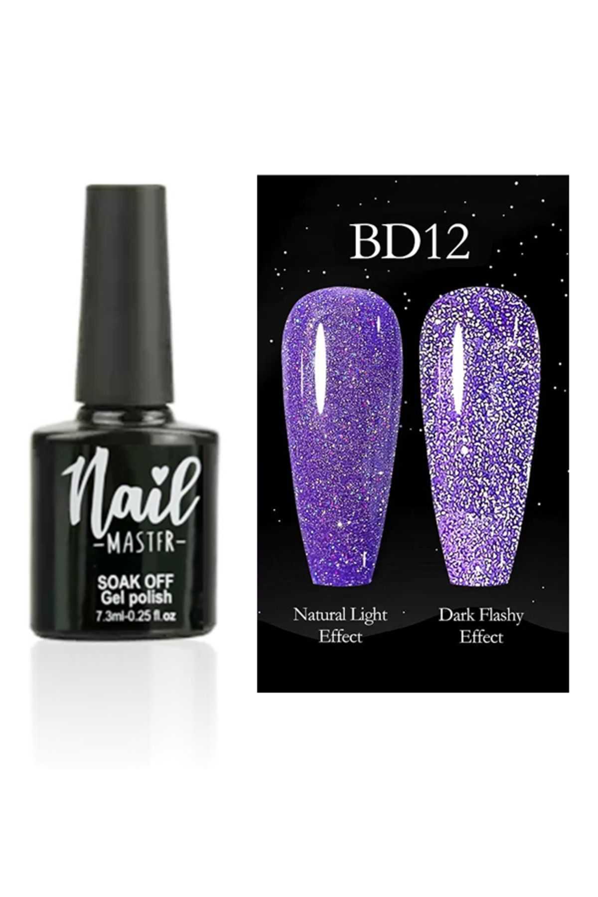 Nail Master Kalıcı Oje Flash Disco Club Serisi 7,3ml