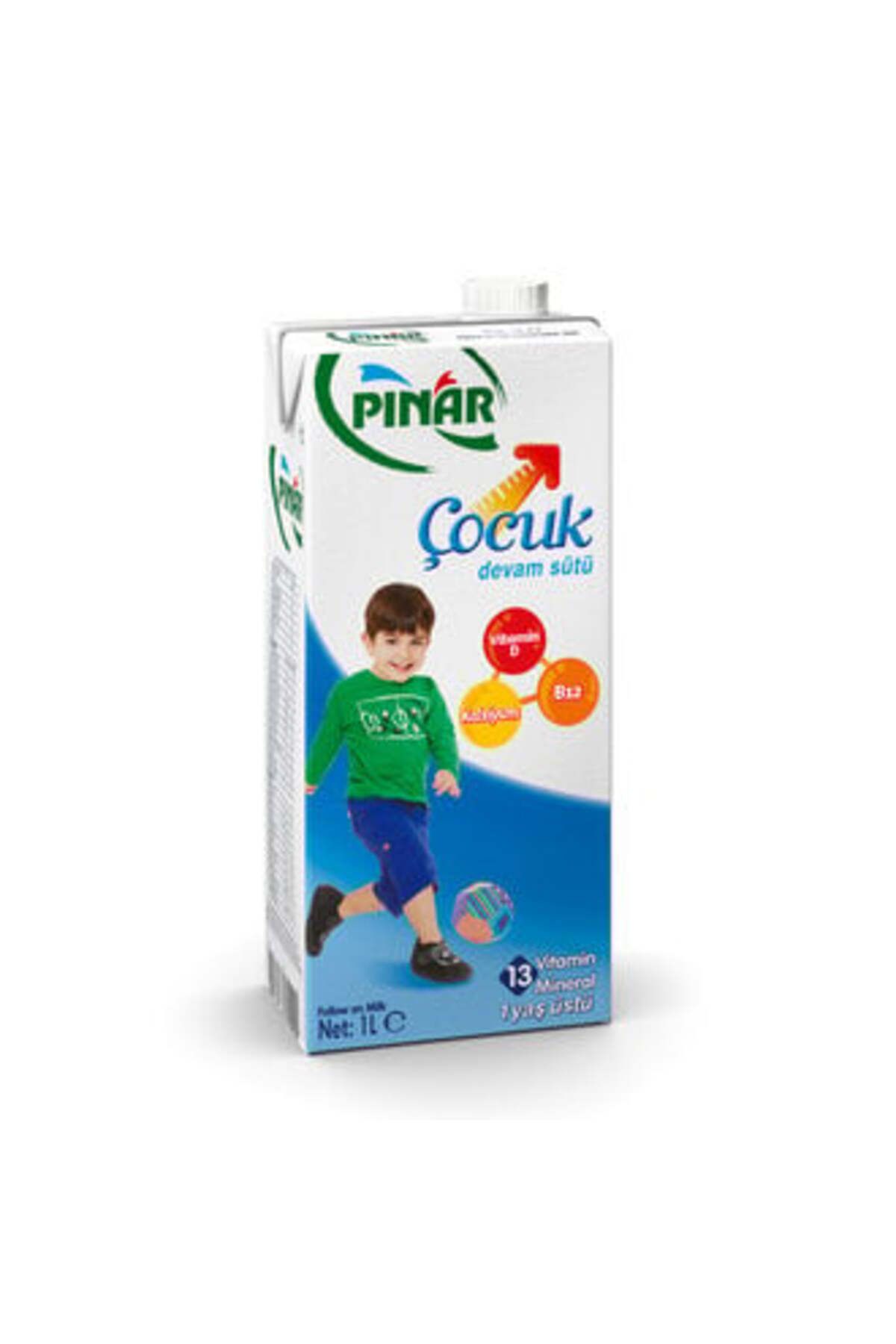 Pınar ( ETİ PETİTO ) Pınar Çocuk Devam Sütü 1 Lt ( 2 ADET )