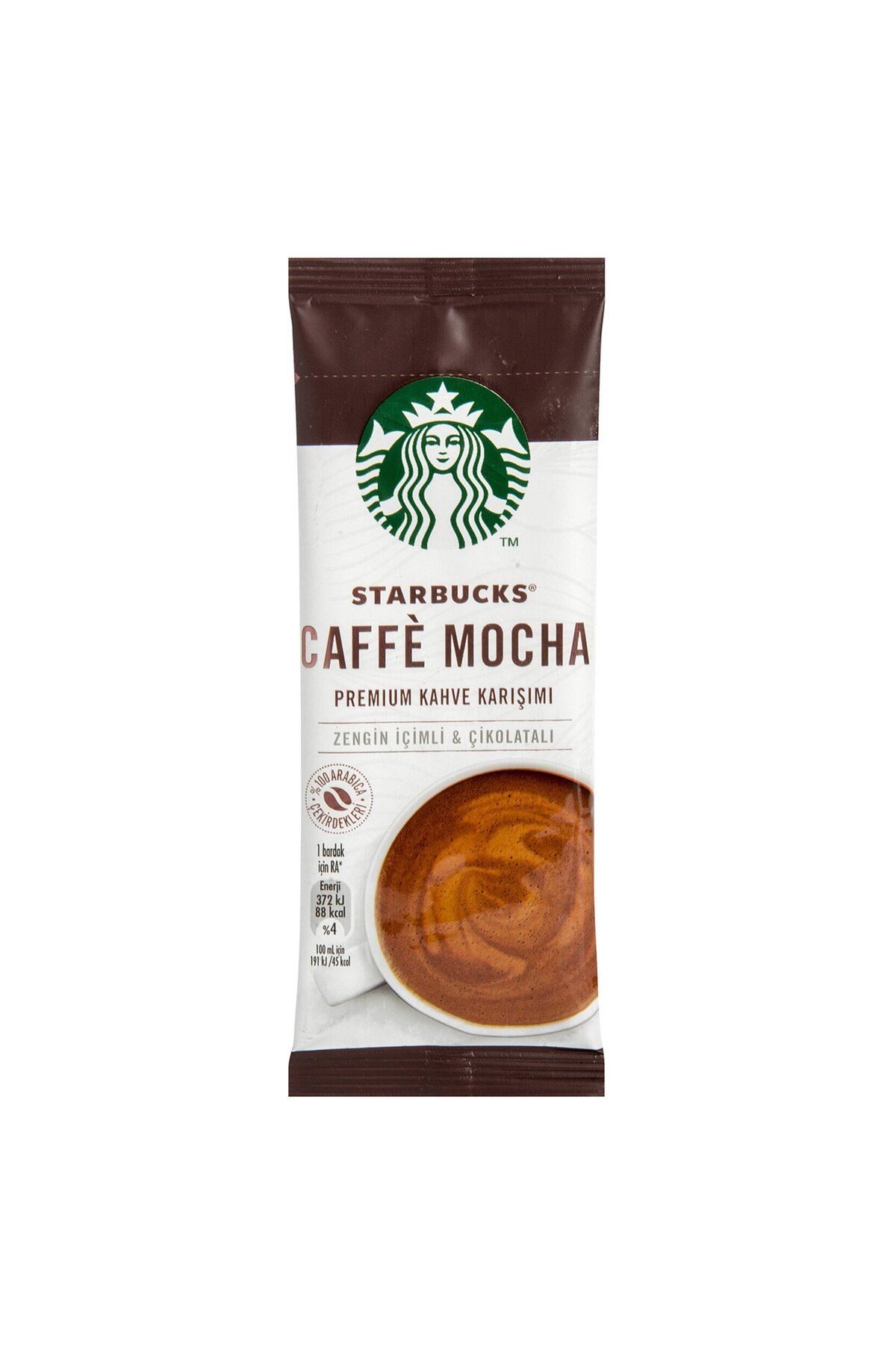 Starbucks Caffe Mocha Premium Kahve Karışımı 22 Gr x 40 Adet