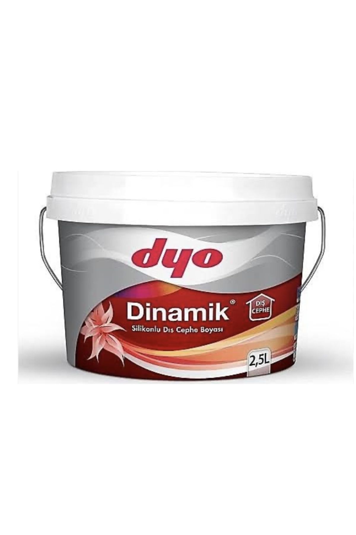 Dyo SİLİKONLU DIŞ CEPHE BOYASI 2,5LT-GÜNEBAKAN