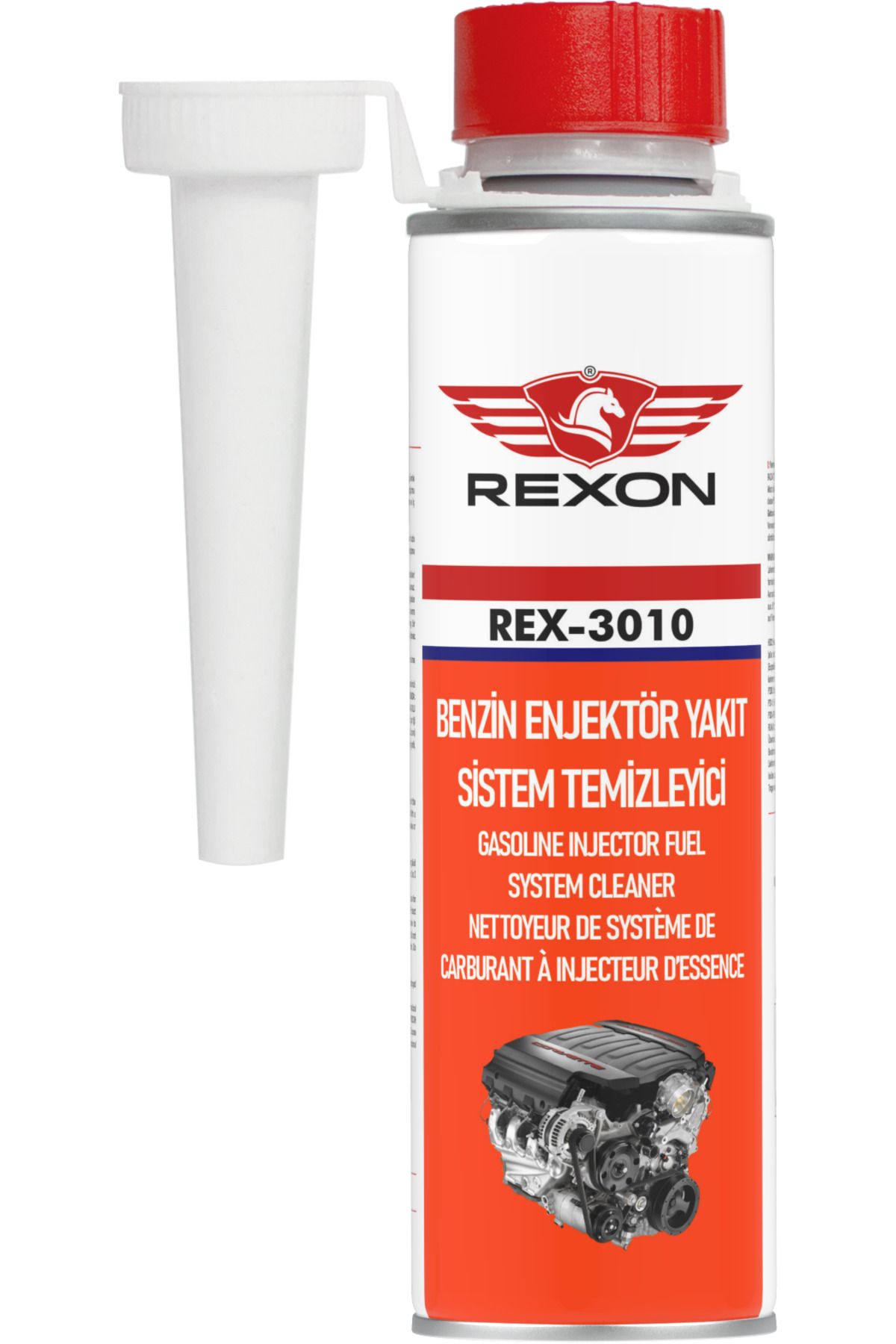 Rexon Benzin Enjektör Yakıt Sistem Temizleyici 300ml