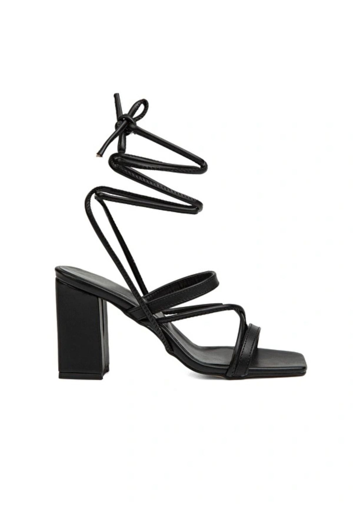 Pierre Cardin Siyah Kadın Topuklu Ayakkabı Pc-52269