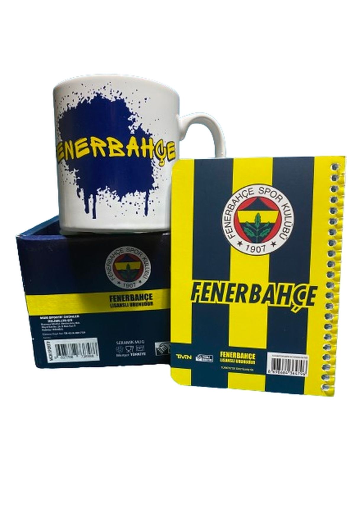 Fenerbahçe Lisanslı Orijinal Kupa 2023 yeni sezon & Lisanslı a6 80 yaprak Bloknot