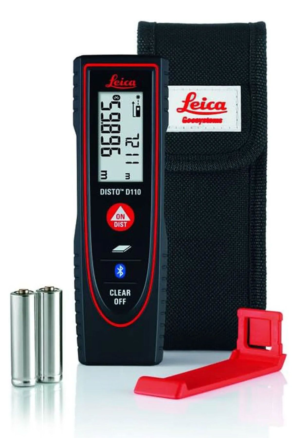 Leica Lazer Metre Disto D110 Lazermetre Mesafe Ölçer Ölçü Aleti Bluetooth'lu Alan Ölçer 60 Metre