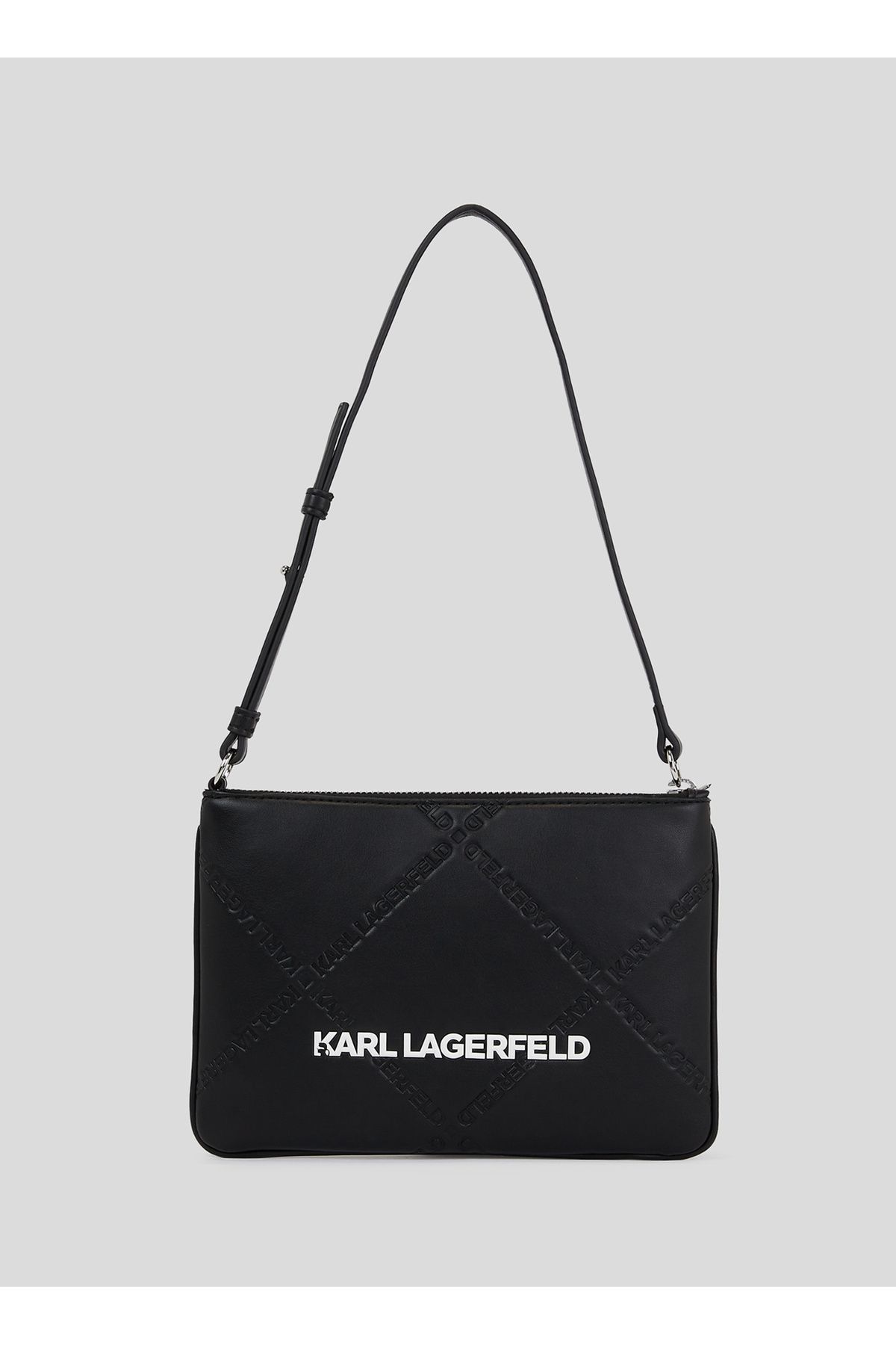 Karl Lagerfeld Siyah Kadın 23x16,5x0,5 cm Omuz Çantası 235W3216999
