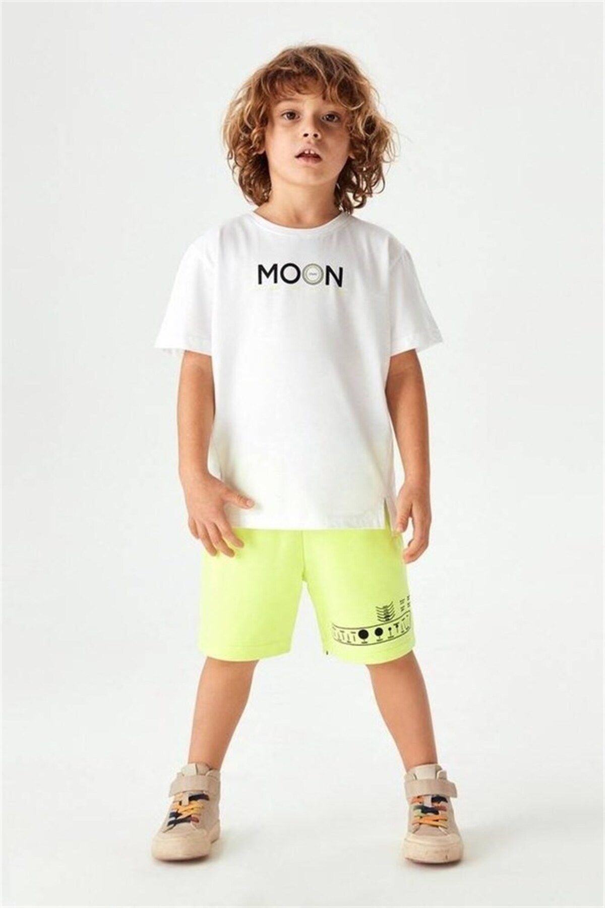 Nk Kids Nm42505 Erkek Çocuk Moon T-shırt