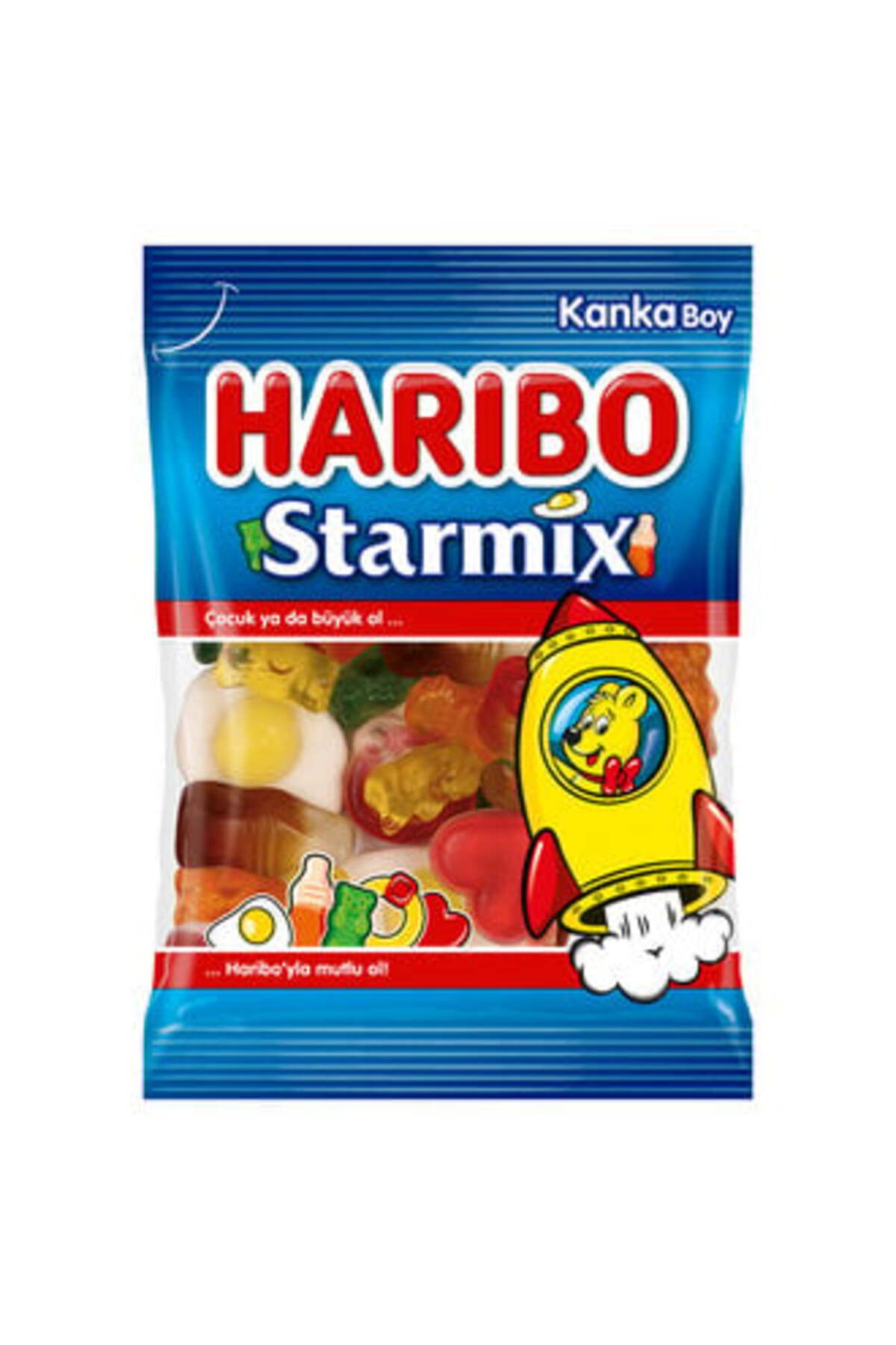 Haribo ( CİNO ÇİKOLATA ) Haribo Starmix 80 G ( 2 ADET )