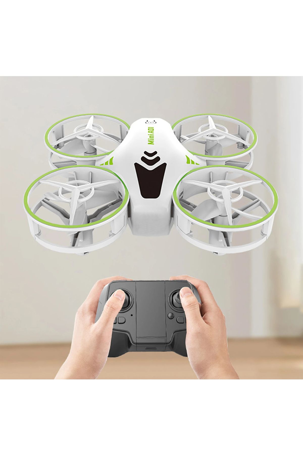 oyuncakgidiyor Havada Stabil Kalabilen Akrobat Mini Drone 360° Mini Kamerasız Drone Quadcopter 2.4Ghz
