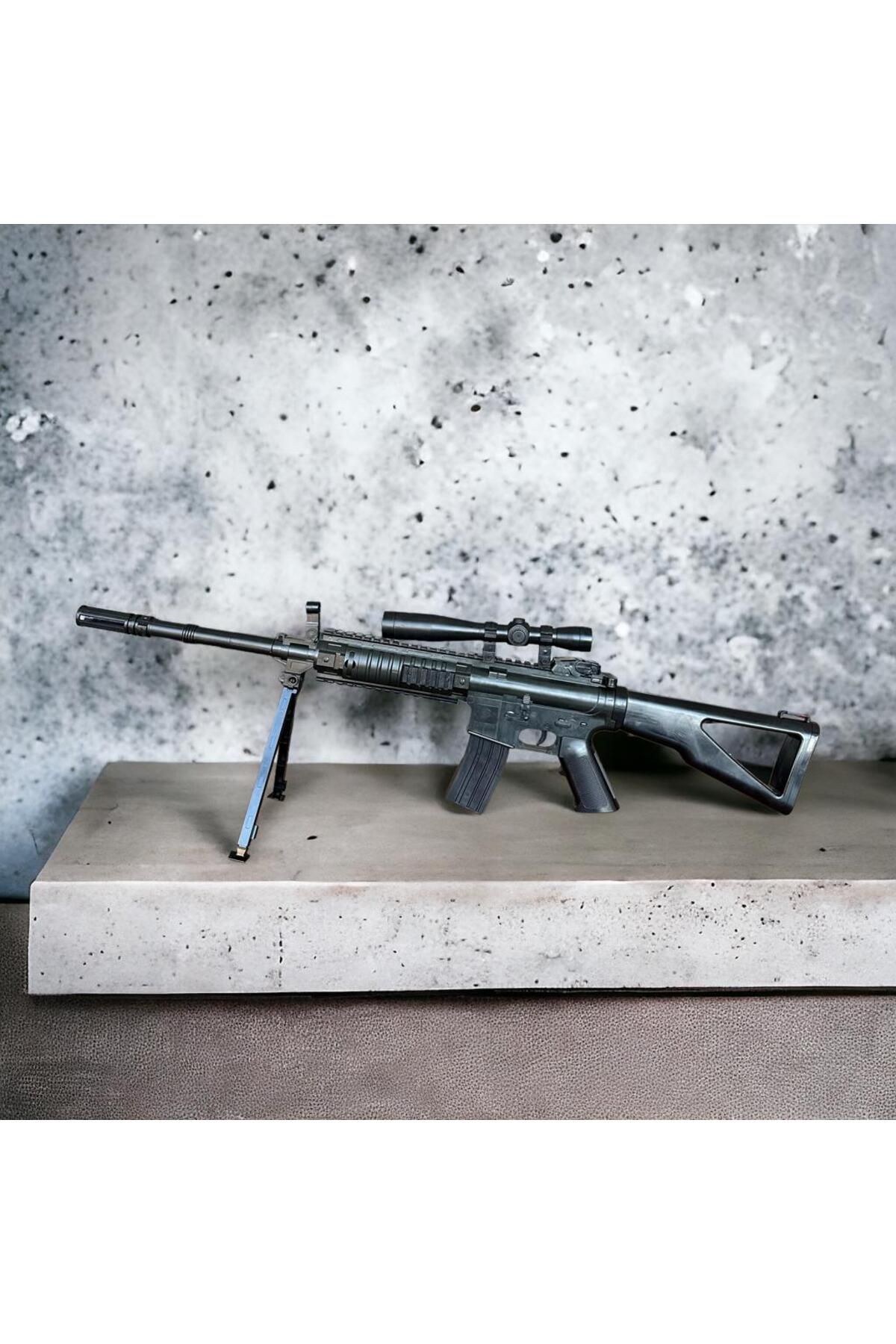 GEFNO Lazerli M416 Keskin Nişancı Sniper Tüfek Seti Keskin Nişancı Oyuncak Pubg Silahı