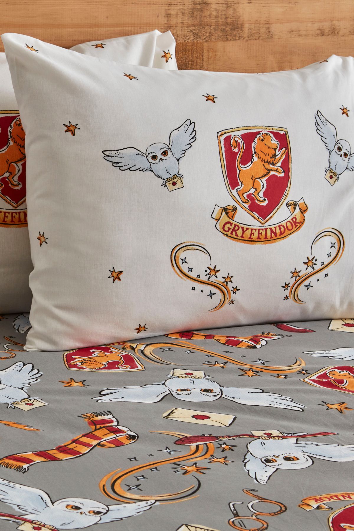 Karaca Home Harry Potter Owl Çift Kişilik Çarşaf Takımı