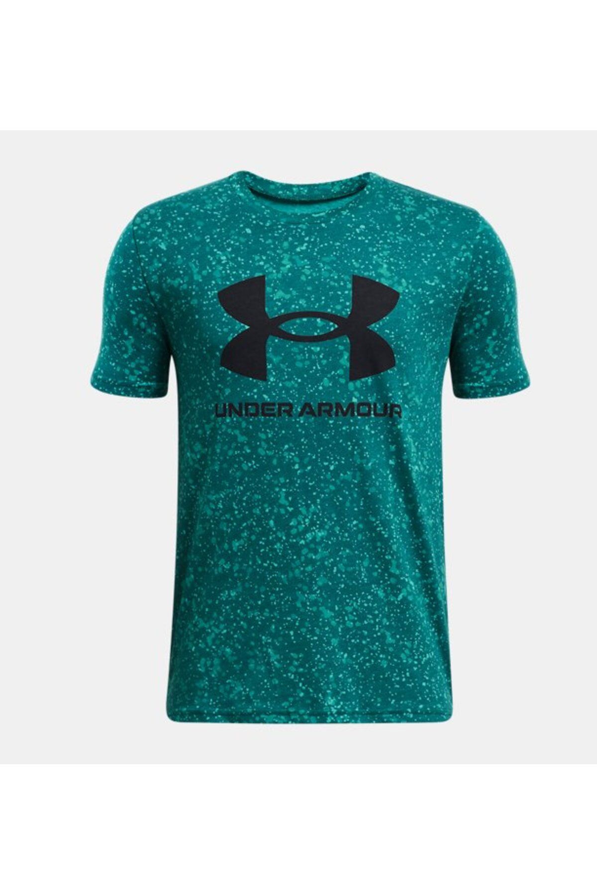 Under Armour Erkek Çocuk UA Sportstyle Logo Baskılı Kısa Kollu 1376733-449