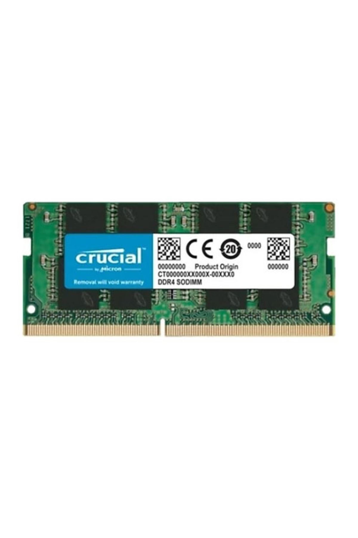 Crucial Crucıal 16Gb Ddr4 3200Mhz Cl22 Notebook Ram Ct16G4Sfra32A (1.2V)