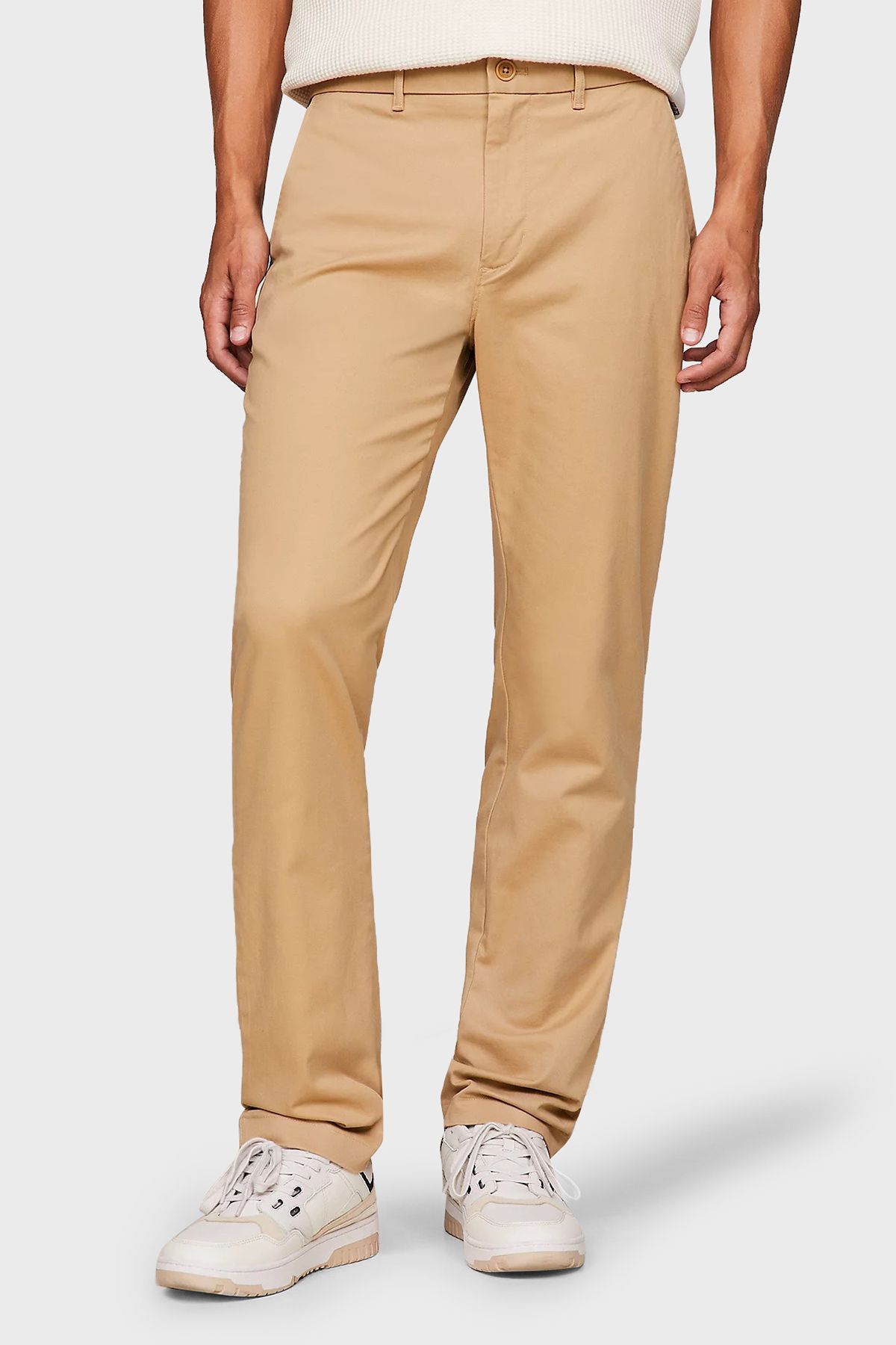 Tommy Hilfiger Chinos Denton Pamuklu Regular Fit Pantolon Erkek PANTOLON MW0MW25964 RBL