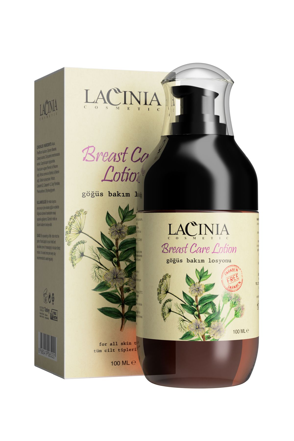 Lacinia Göğüs Bakım Losyonu 100 ml