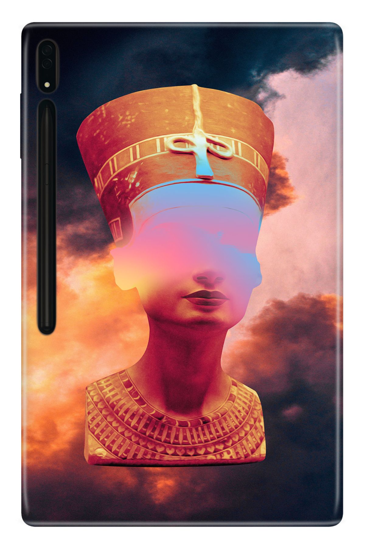 senada Galaxy Tab S8 Ultra SM-X900 14.6"Uyumlu   Kılıf Silikon - Tanrıça Kadın