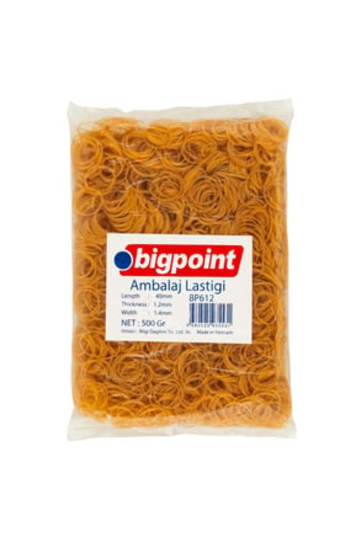 Bigpoint ( KALEMTIRAŞ HEDİYE ) Bigpoint Mini Ambalaj Lastiği 500 Gram %100 Kauçuk ( 2 ADET )