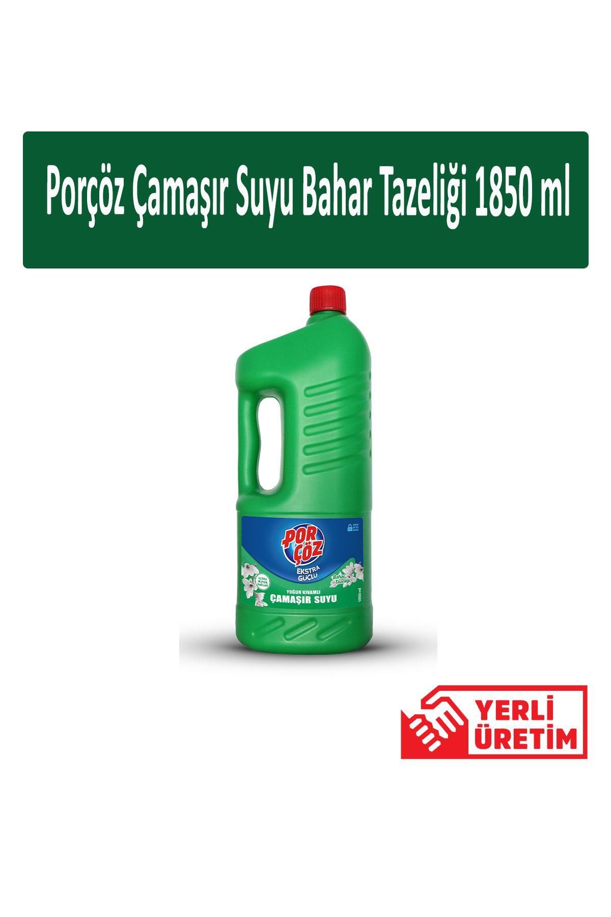 Porçöz Çamaşır Suyu Bahar Tazeliği 1850 ml