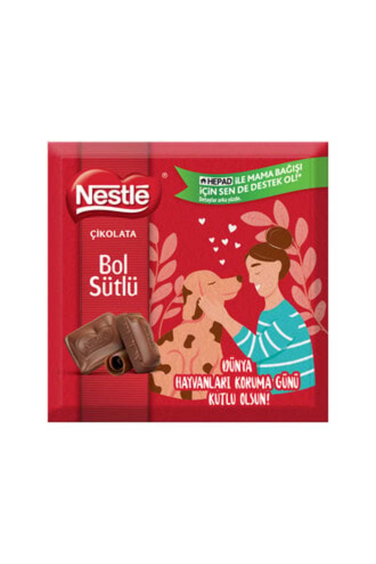 Nestle Classic Sütlü Kare Çikolata 60 G ( 2 ADET )