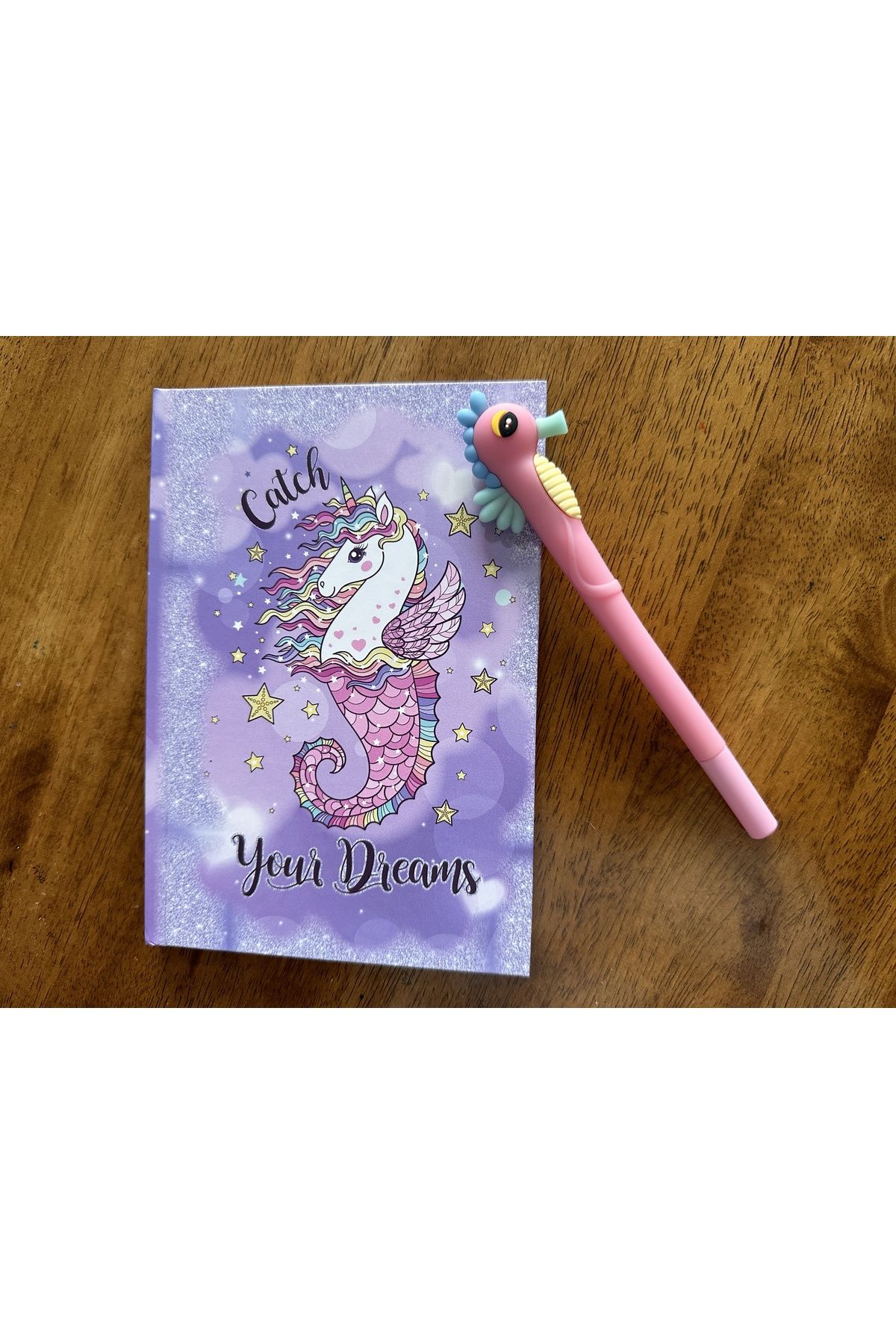 Unicorn Catch Defter Ve Jel Kalem Seti