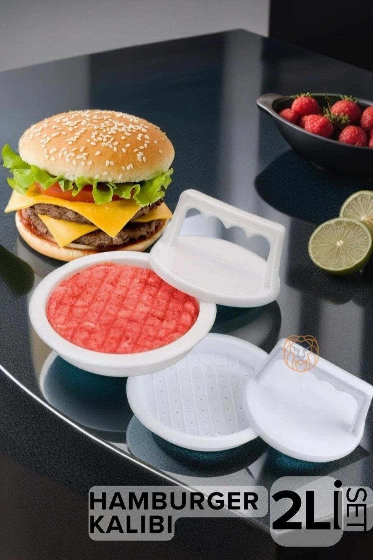 Transformacion Hamburger Kalıbı 2 li SET Esquivel Design