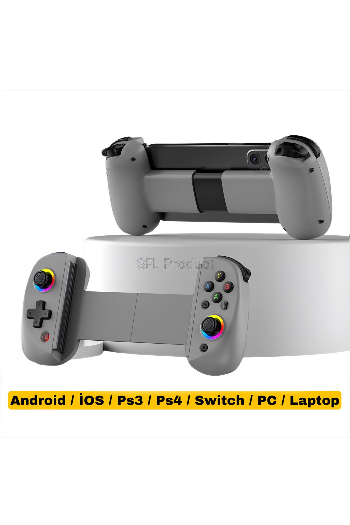 SFL Product Kablosuz Bluetooth Gamepad Telefonu Tablet Switch Dönüştürücü Joystick Ps3/Ps4/PC/Andriod/İOS Uyumlu