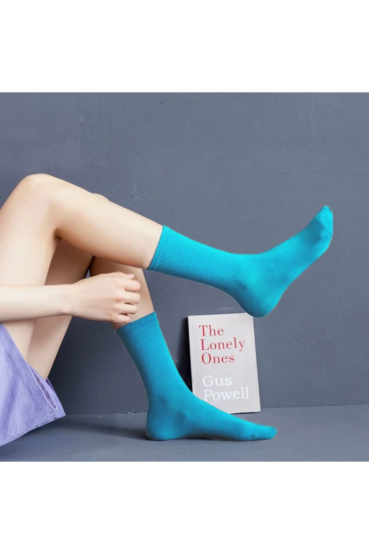 Esinti Erkek Kadın Çorap Soket Renkli Erkek Neon Spor Çorap Tenis Çorabı 1 Adet