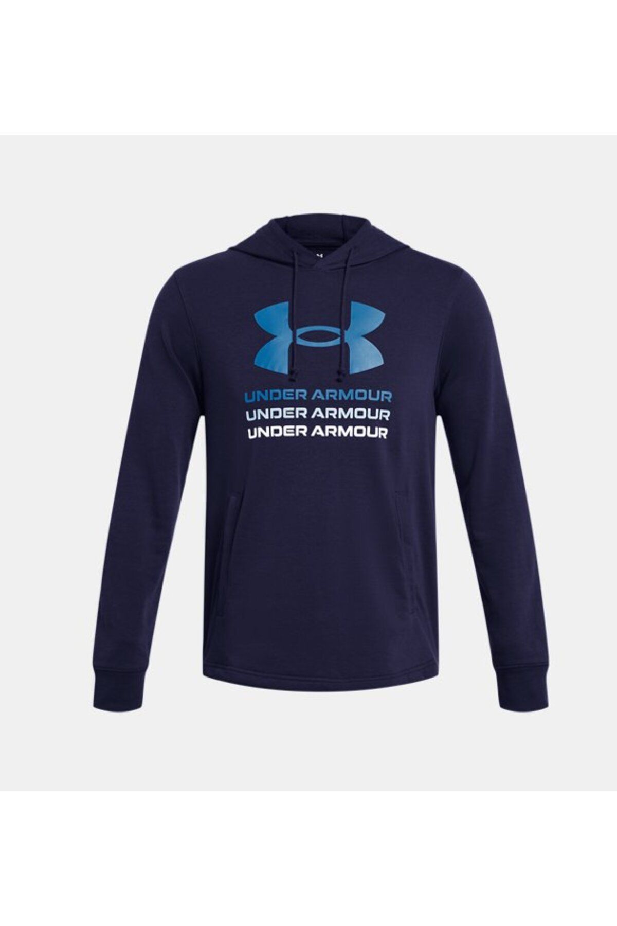 Under Armour Erkek UA Rival Terry Graphic Kapüşonlu Üst 1386047-410