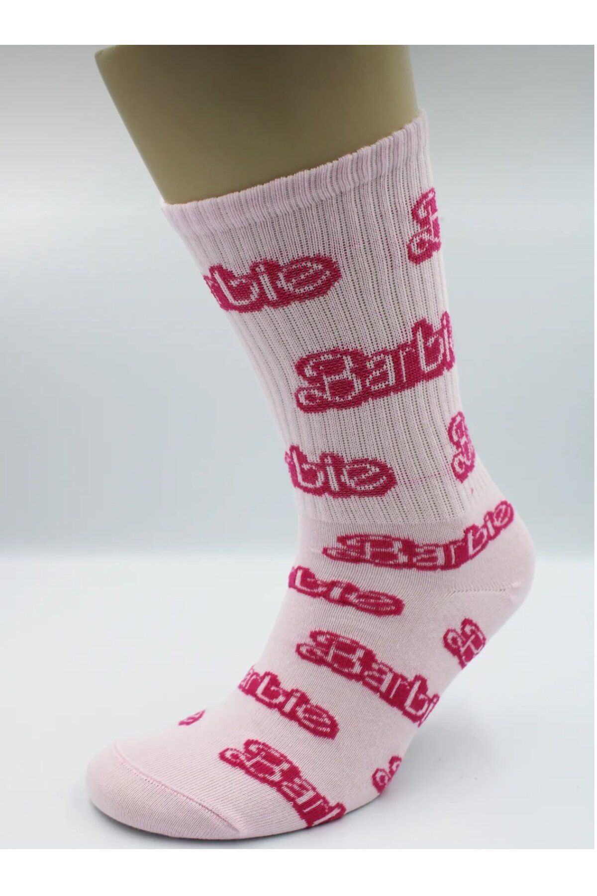 Bidigago Barbie Desenli Kolej Çorap