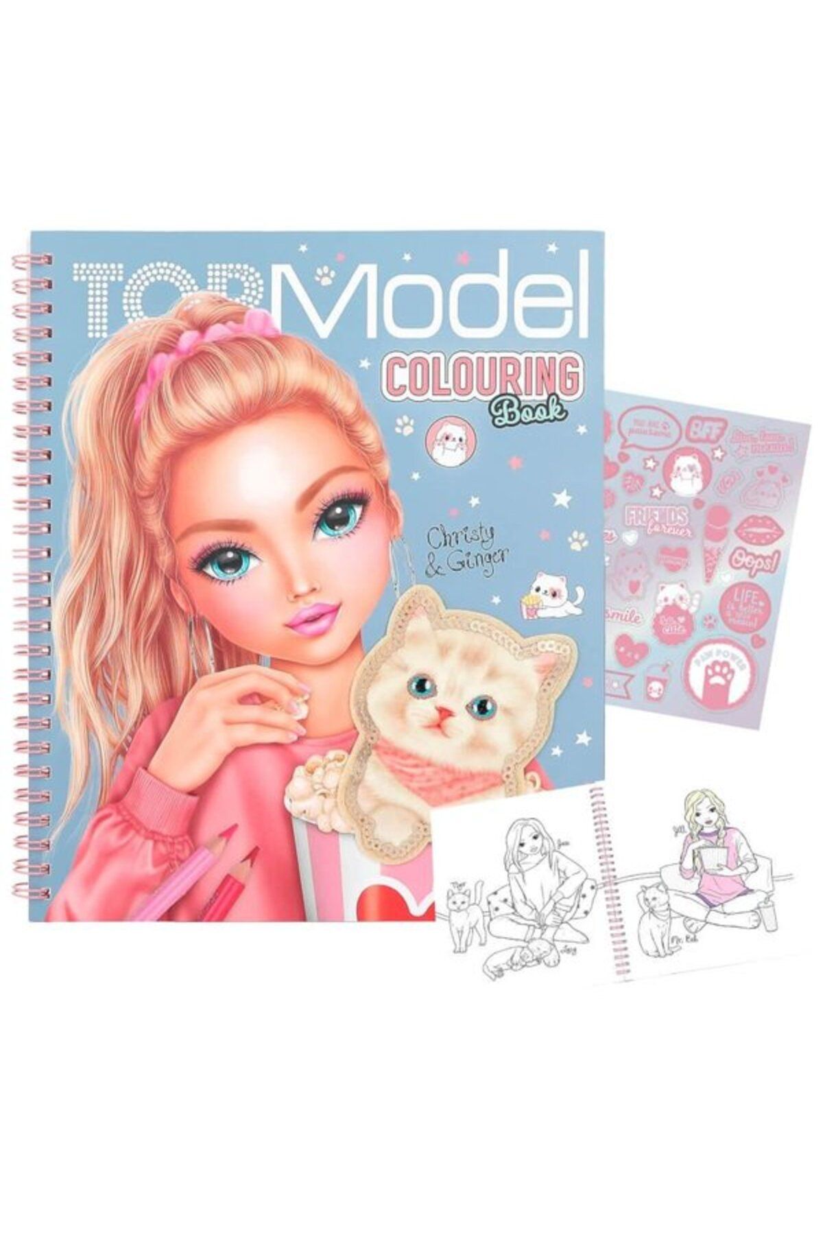 Top Model Topmodel Colouring Book Cutıe