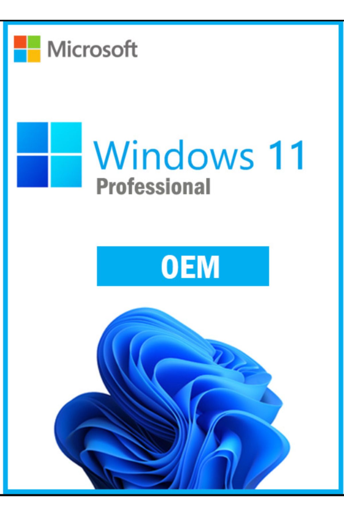Microsoft Windows 11 Pro Oem - Dijital Lisans Anahtarı - Orjinal, Ömür Boyu Garantili,anlık Teslim
