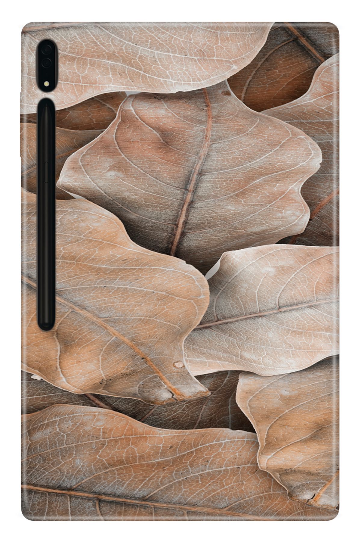 senada Galaxy Tab S8 Ultra SM-X900 14.6" Uyumlu Kılıf Silikon - Bahar Yaprakları