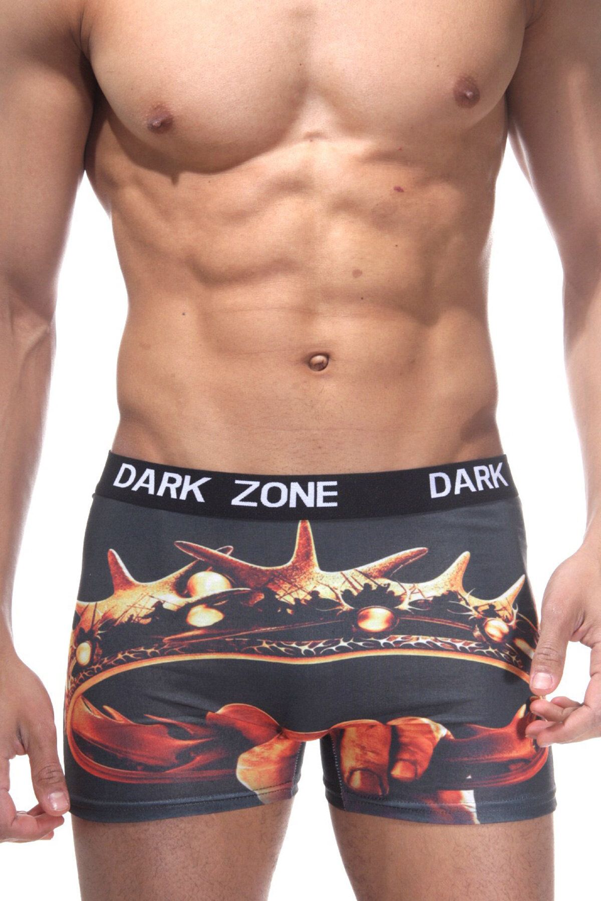 Darkzone Erkek Desenli 3d Boxer