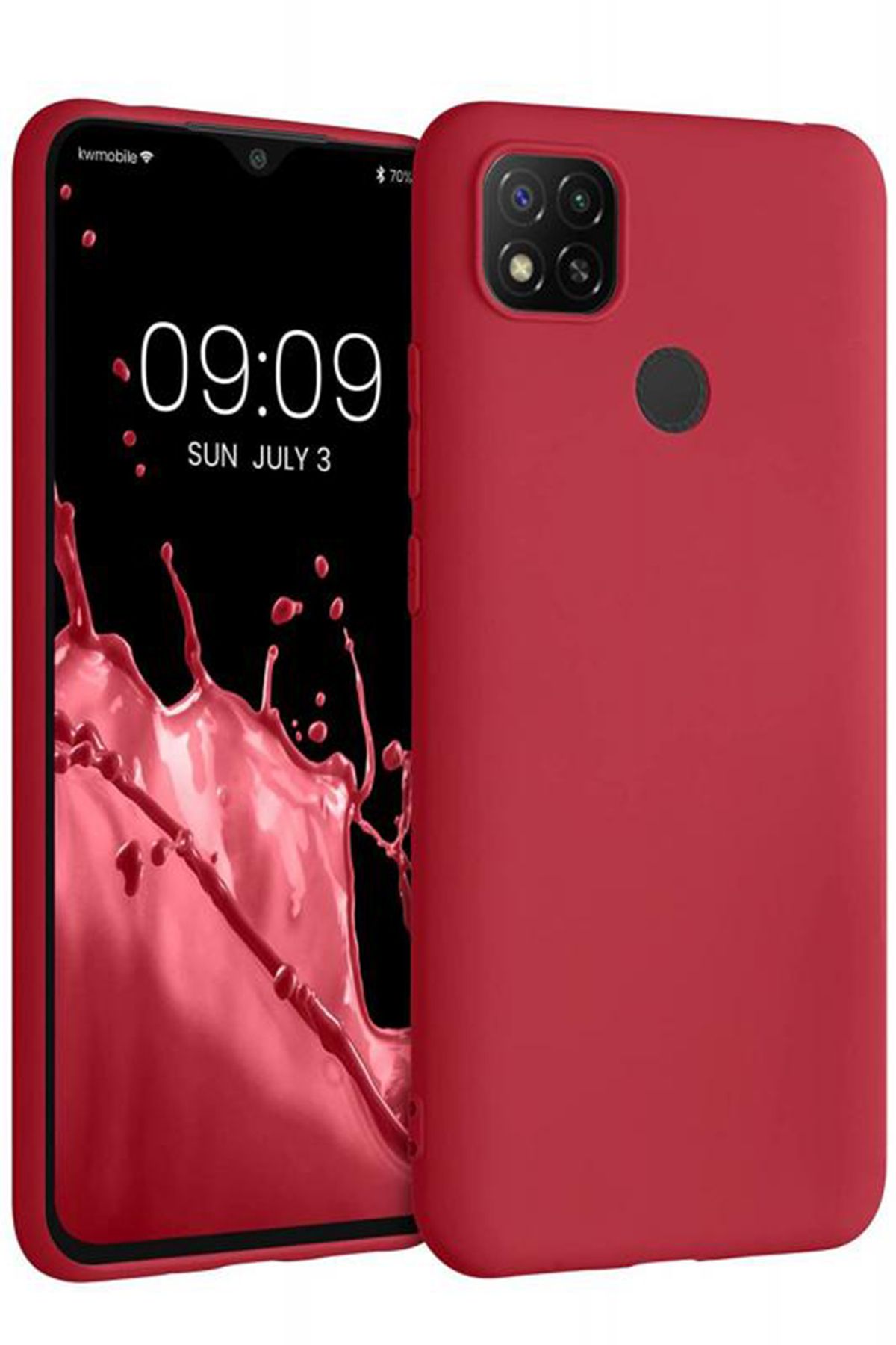 Teknoçeri Xiaomi Redmi 9c / Redmi 10a Içi Kadife Lansman Silikon Kılıf