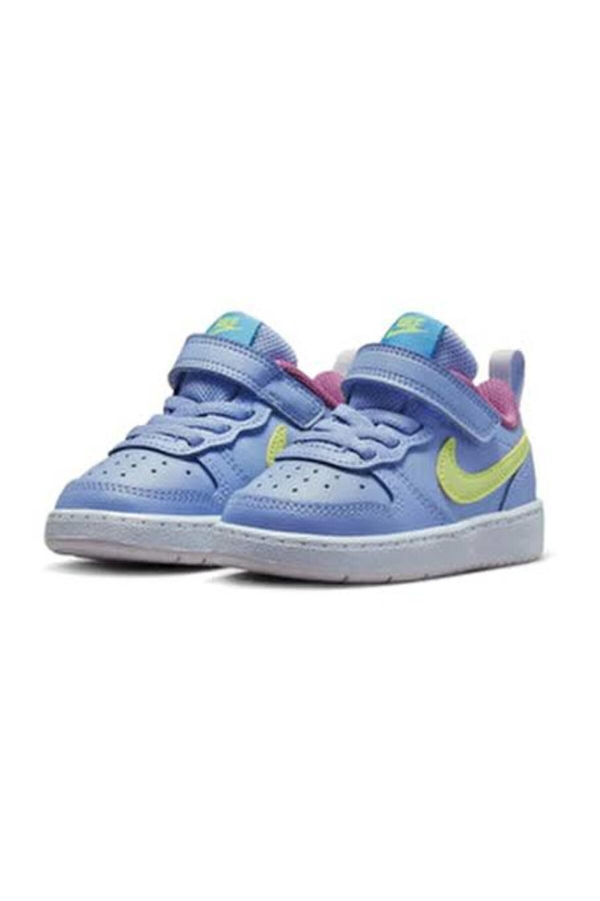 Nike Court Burrow Low 2 Bebek Spor Ayakkabı Tdv/bq5453-405 Stilim Spor
