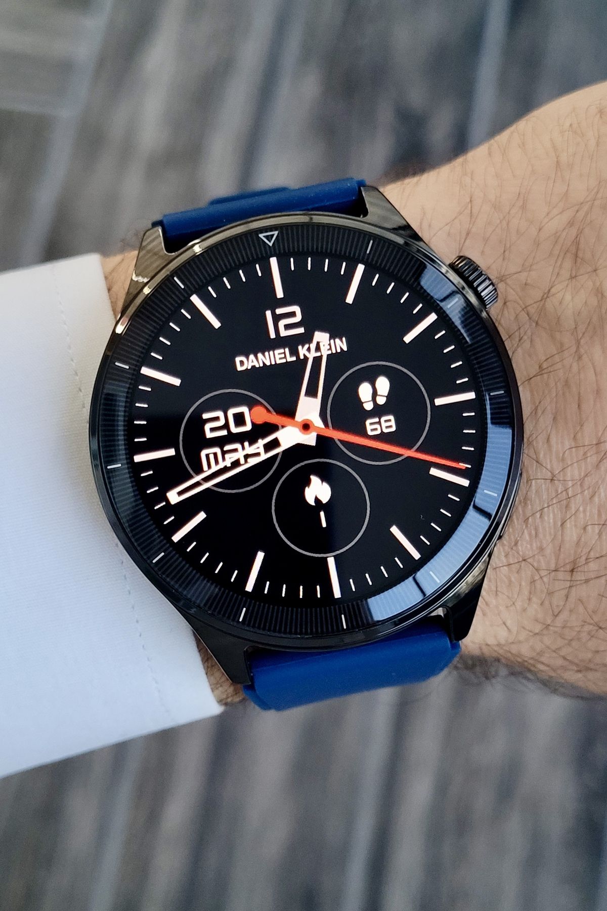 Daniel Klein Lacivert Renk Android/ios Uyumlu Akıllı Saat