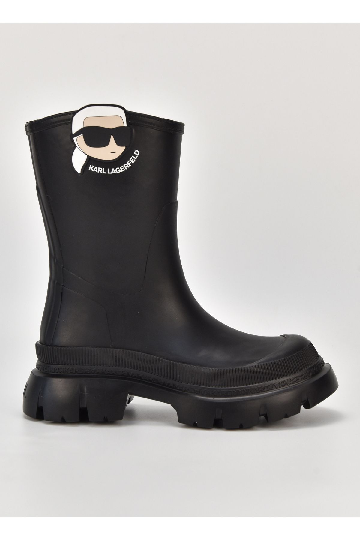 Karl Lagerfeld Siyah Kadın Yağmur Botu KL43567V00