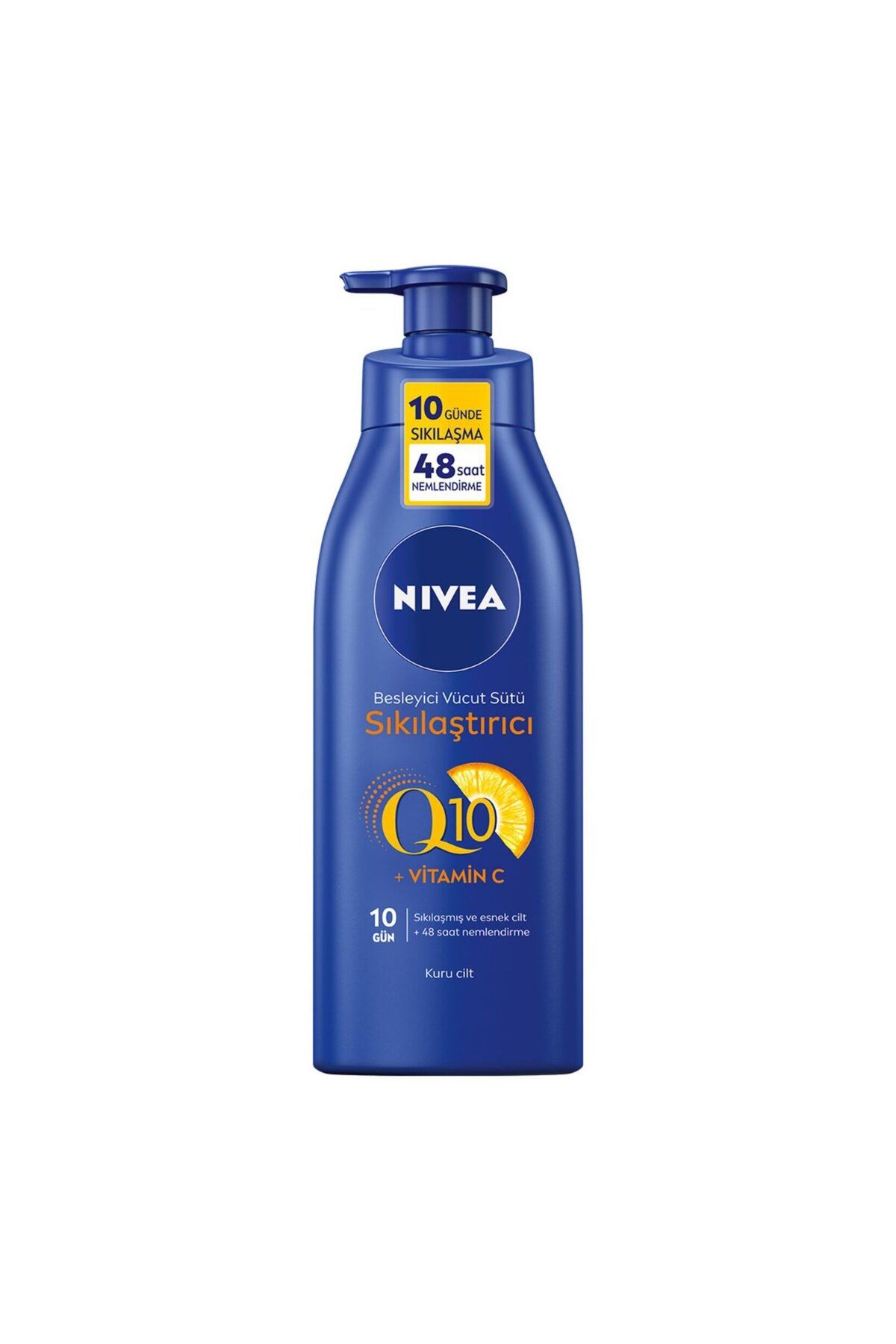 NIVEA Sıkılaştırıcı Vücut Sütü Q10 + C Vitamini 400 Ml