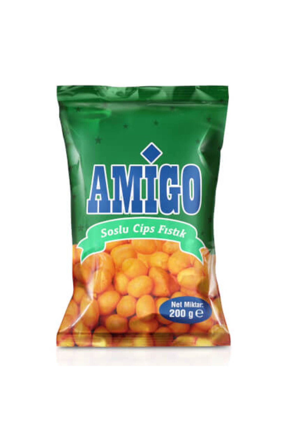Amigo ( 2 ADET ) Amigo Soslu Cips Fıstık 200 Gr