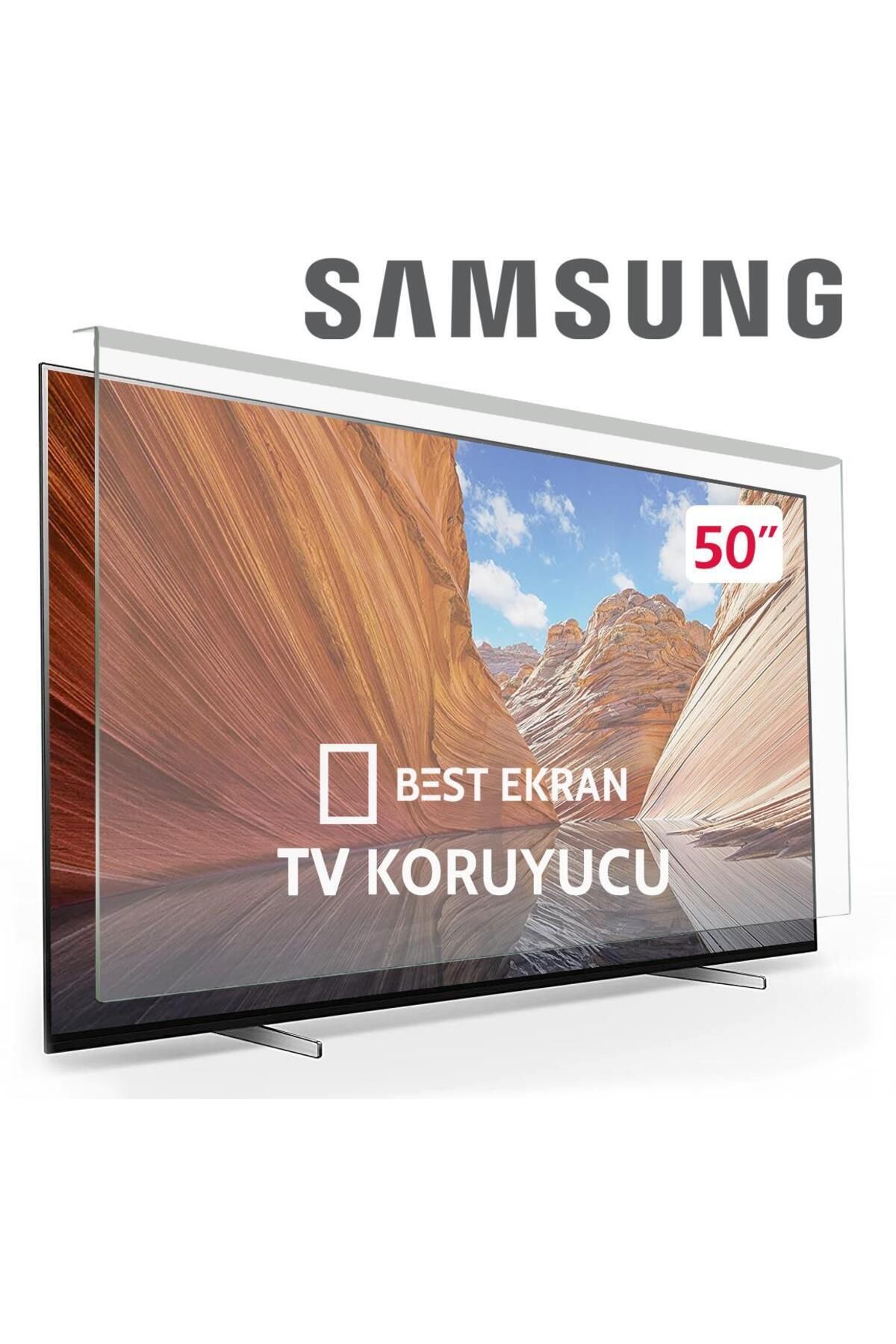 Bestekran Samsung LED TV 50" inç 125cm Smart Crystal Uhd 4k-8k OLED QLED Televizyon Ekran Koruyucu
