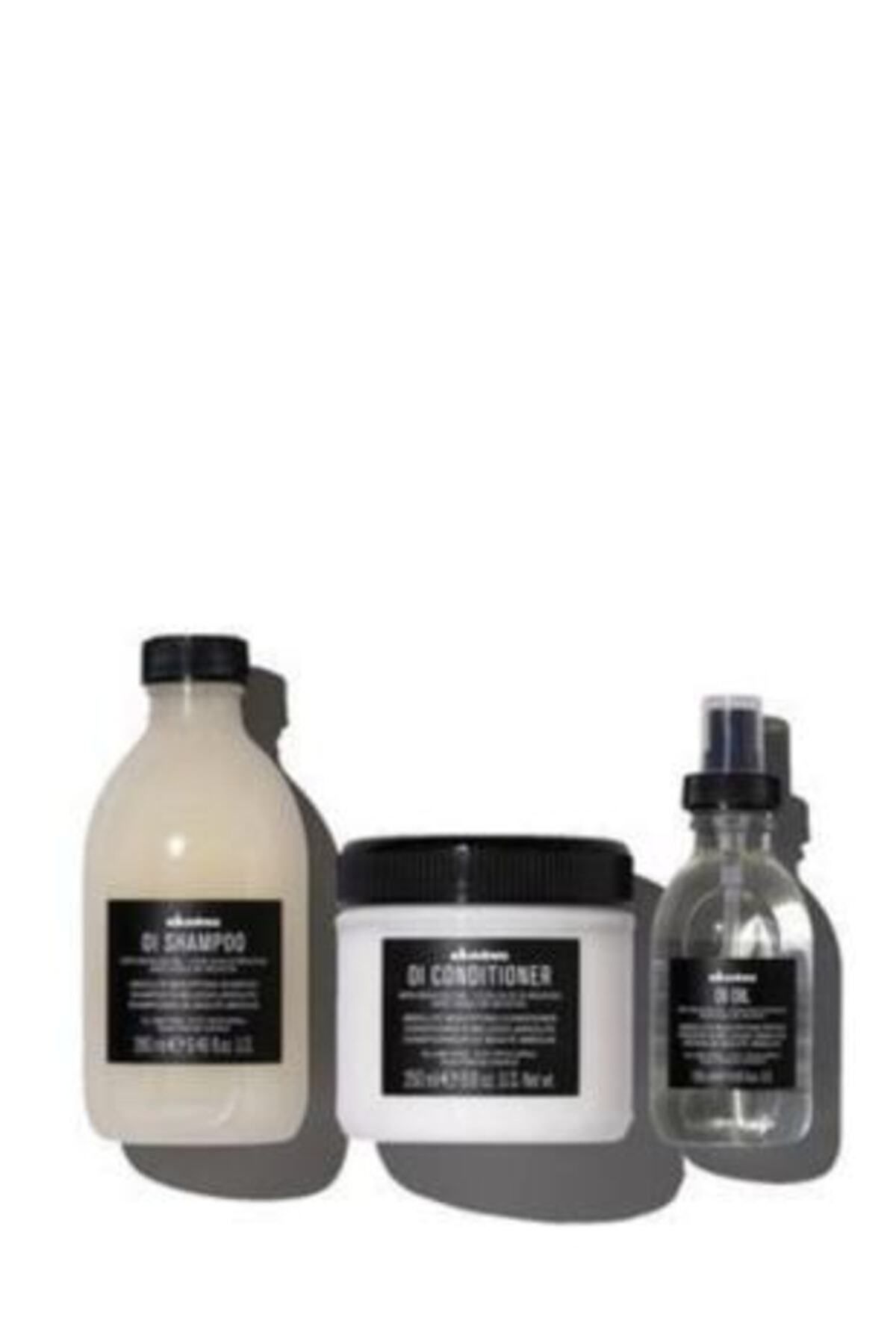 Davines DAVİNES Oi/oil Sulfate-free Shampoo 280ml + Conditioner 250ml + Oil 135ml Care Product