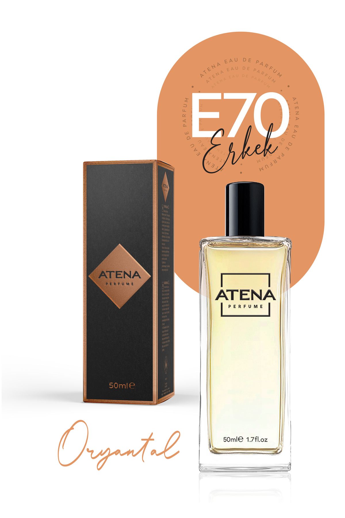 Atena Perfume E70 Hypnose Oryantal Edp 50ml Erkek Parfüm