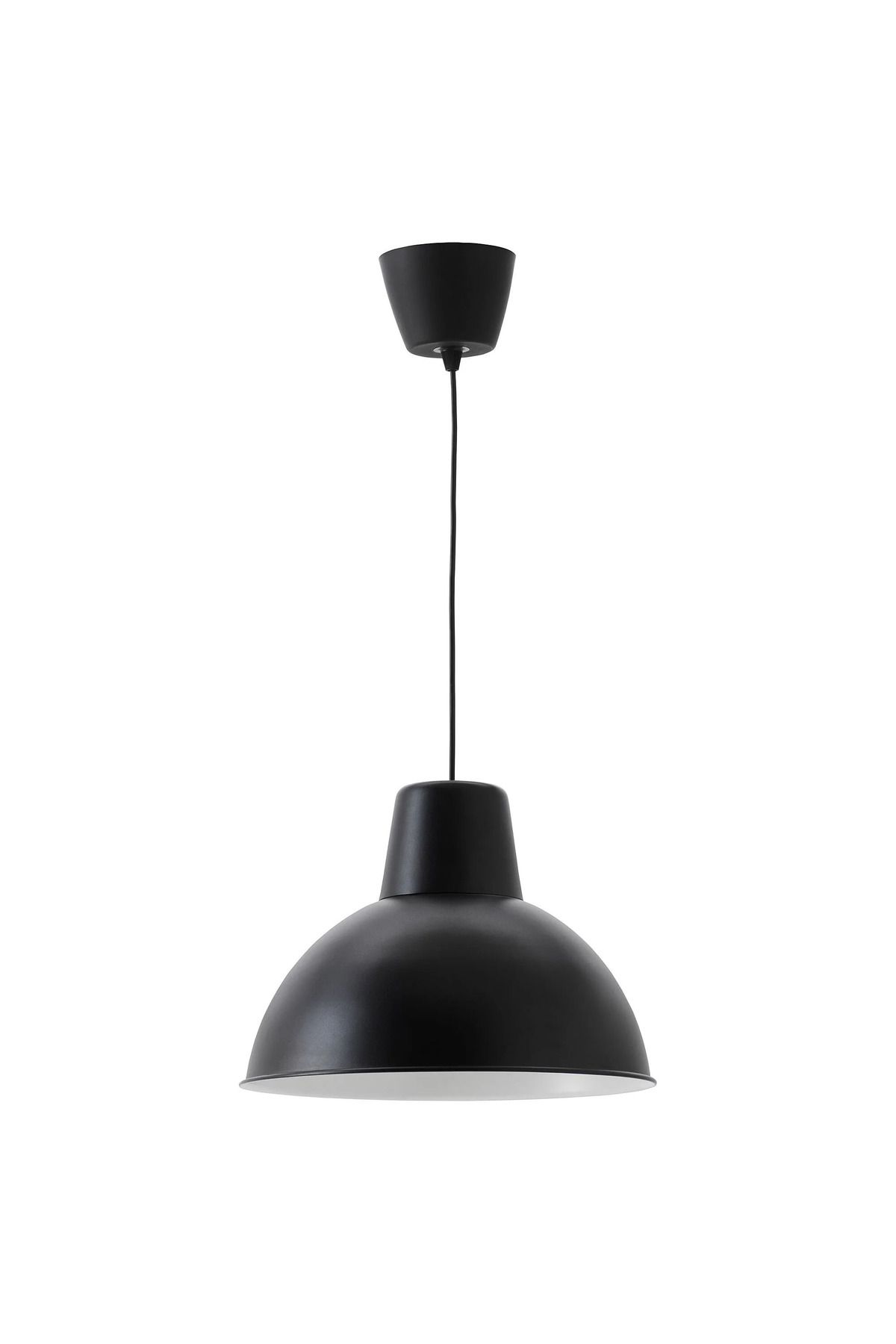 IKEA SKURUP sarkıt lamba, siyah, 38 cm