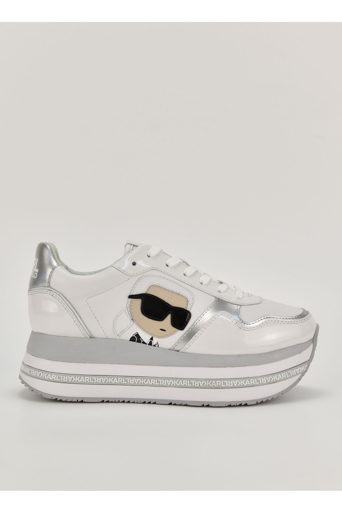 Karl Lagerfeld Beyaz Kadın Sneaker KL64930N311