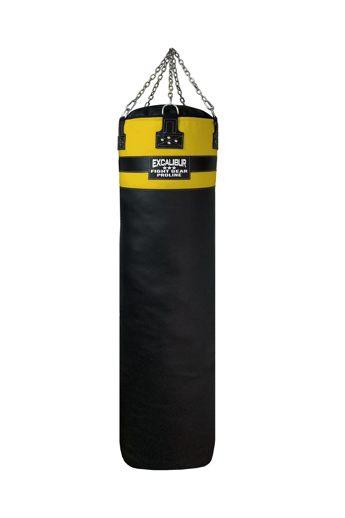 Excalibur Proline Salon Tipi Boks Kum Torbası 150 X 40 Cm Siyah - Sarı