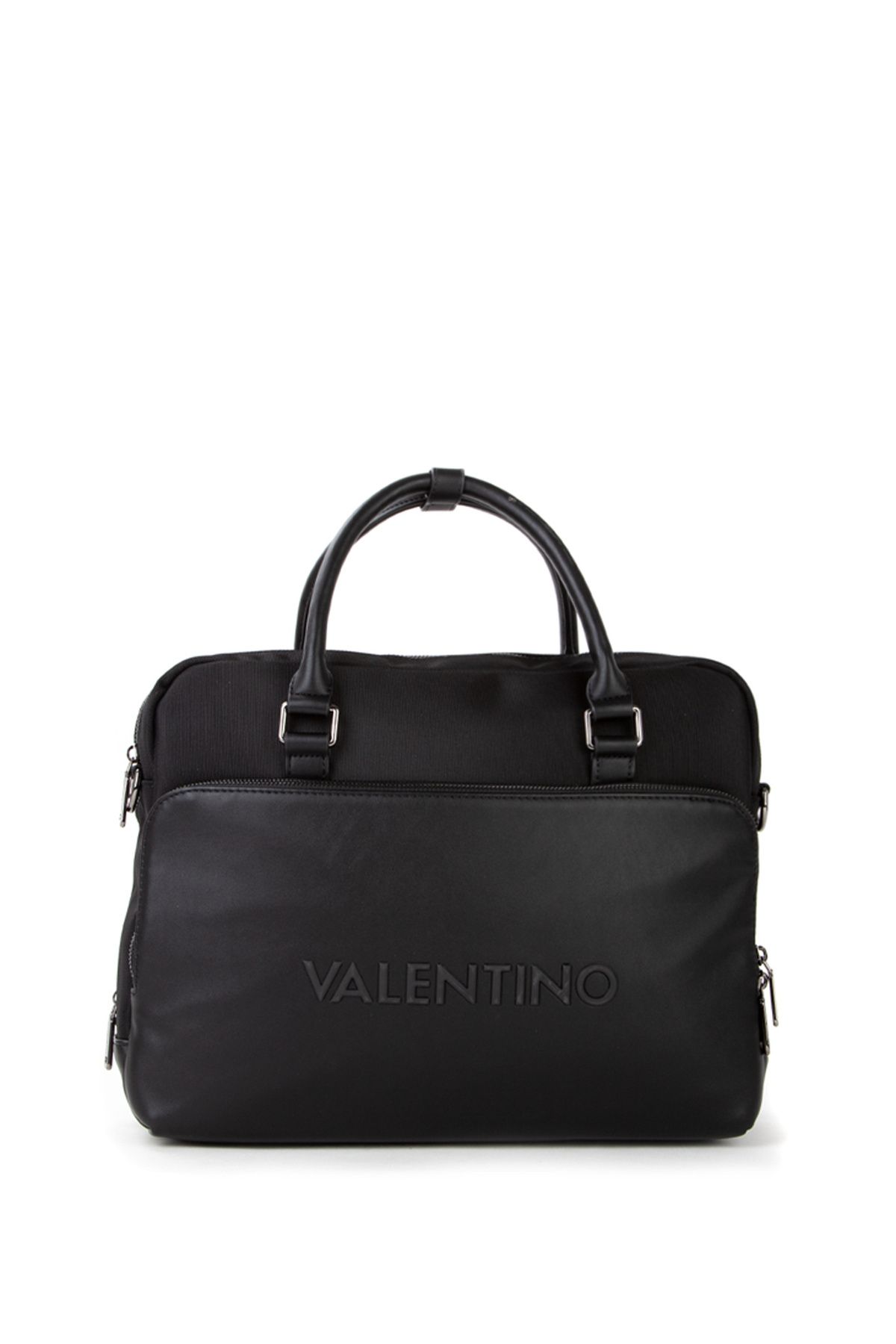 Valentino Siyah Erkek 38x31x11 cm Laptop Çantası VBS7C316
