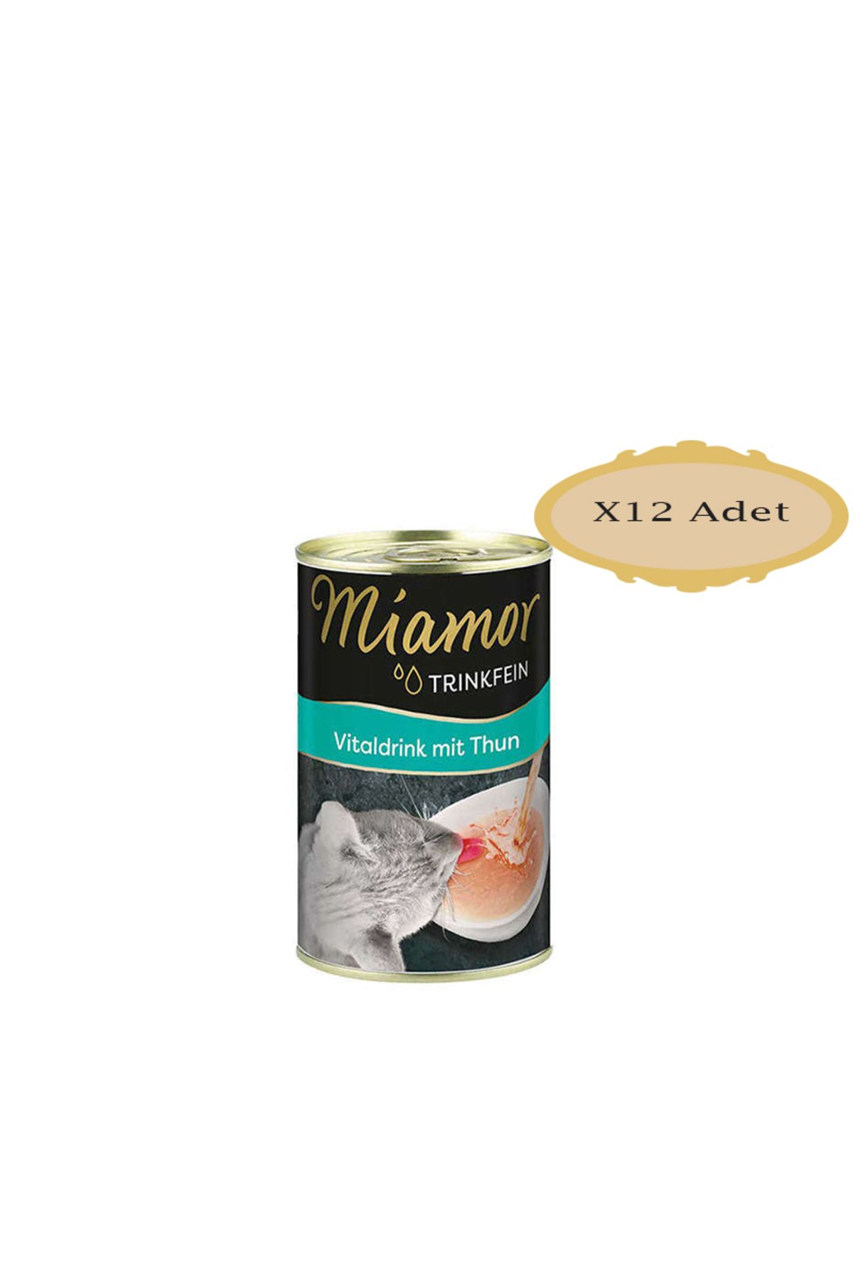 Miamor Ton Balıklı Kedi Çorbası 135 Ml X 12 ADET