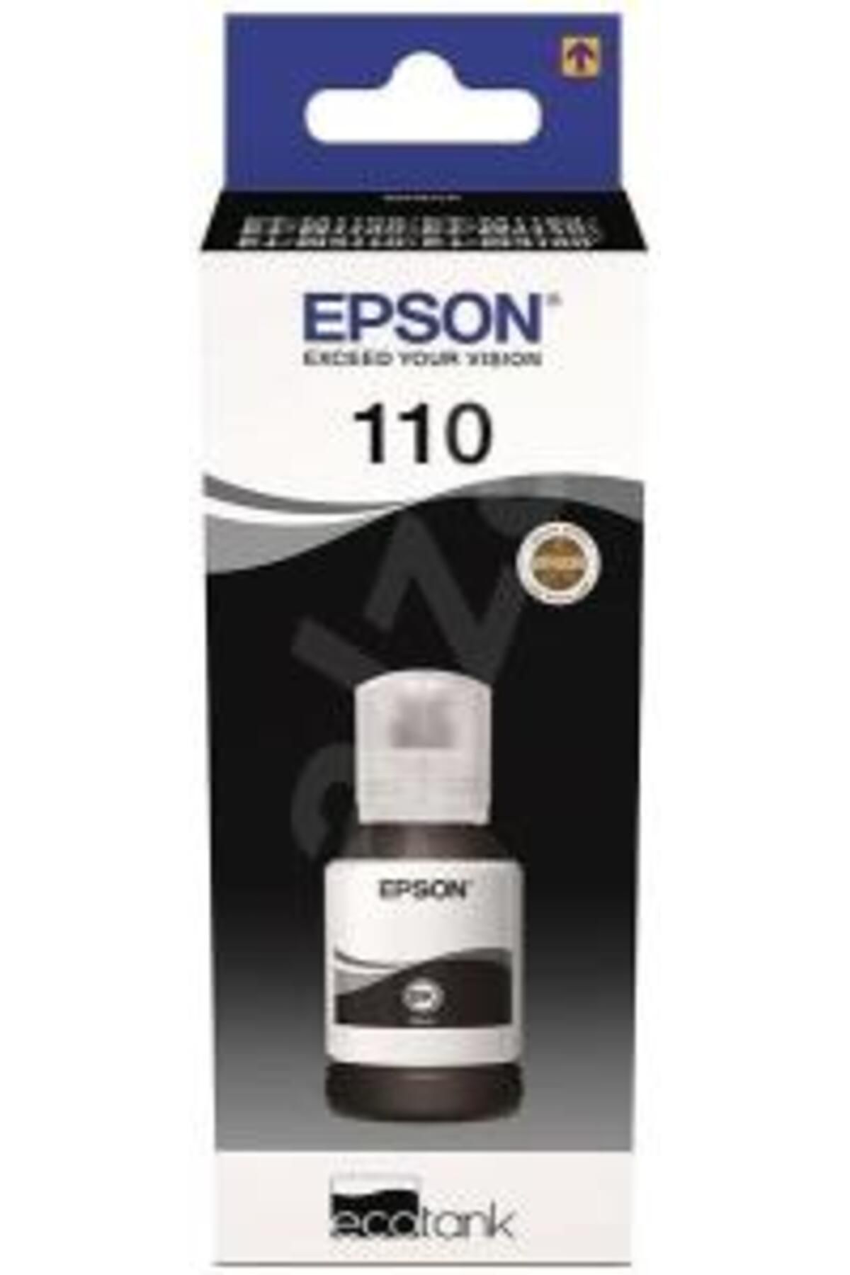 Epson 110 Black Siyah Şişe Mürekkep C13t03p14a
