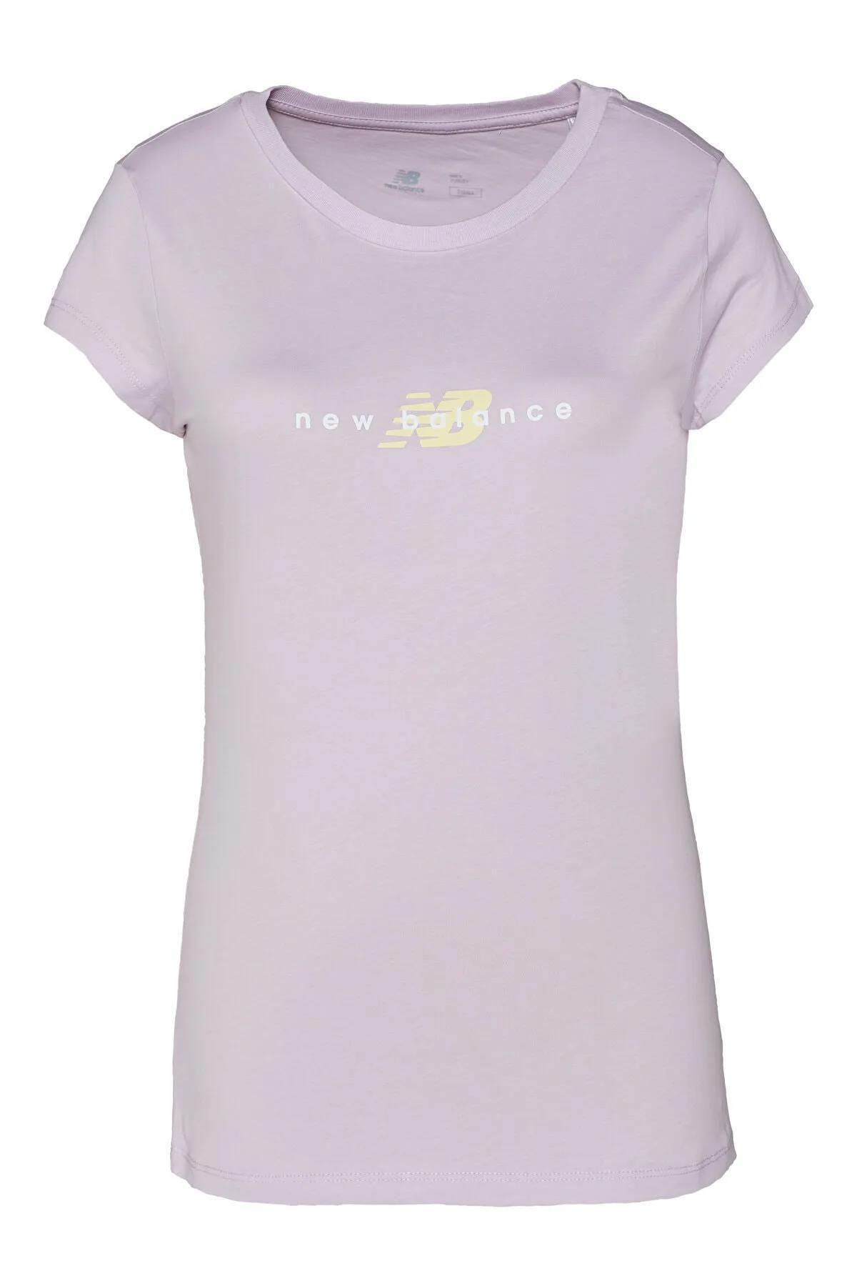 New Balance Wtt2033-pbr Logo Tee Kadın Tişört