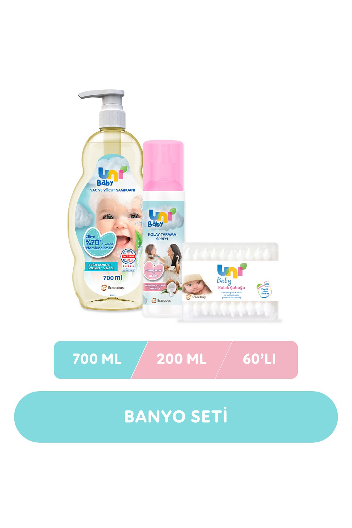 Uni Baby Banyo Seti